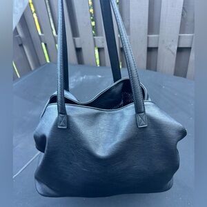 Antik Kraft Black Shoulder Bag